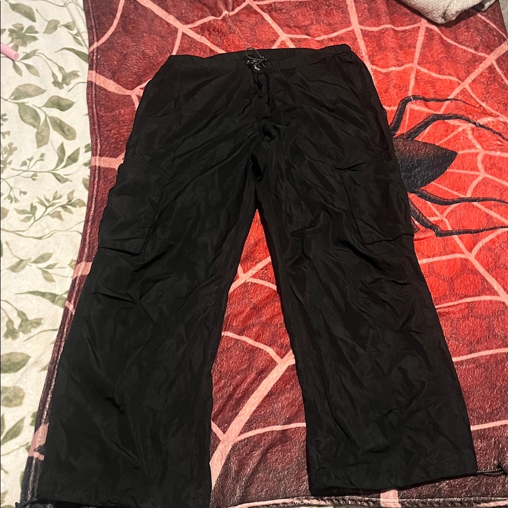 Men's Black Cargo Pants